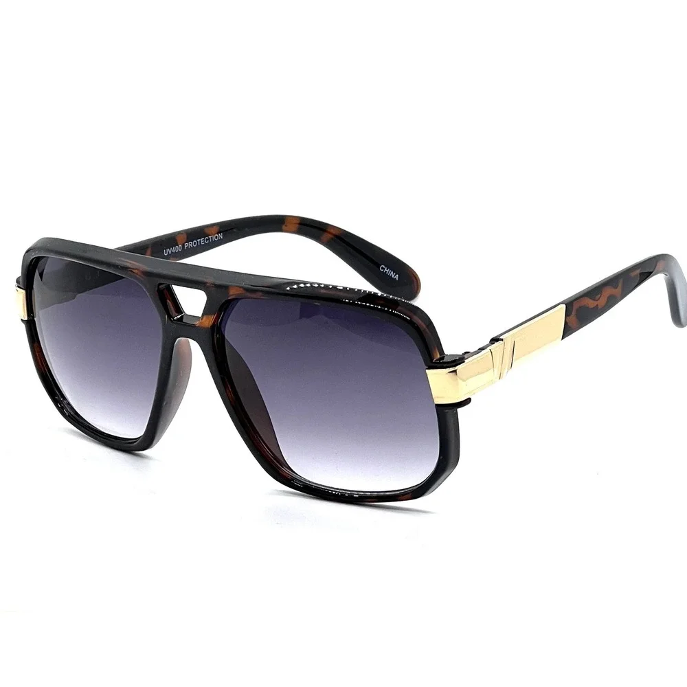 Streetwear Men Sunglasses Hip Hop Cholo Style Rapper Shades Elegant Classy Retro